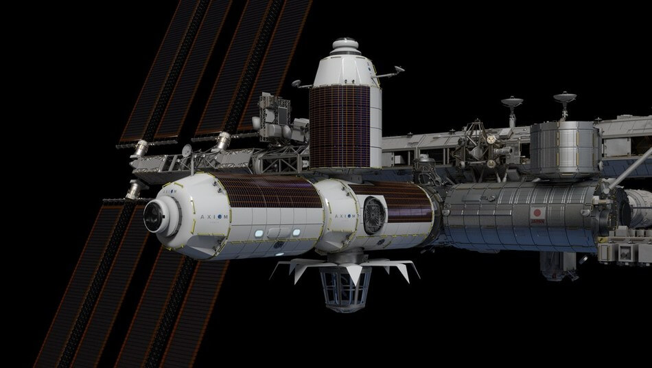Axiom Space a été sélectionné par la NASA pour la construction d'une station spatiale commerciale sur l'ISS
