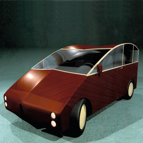Plywood Car (Projet) - Automobiles