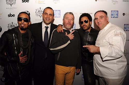 Inauguration du SLS Hotel South Beach Miami designé par Starck - 