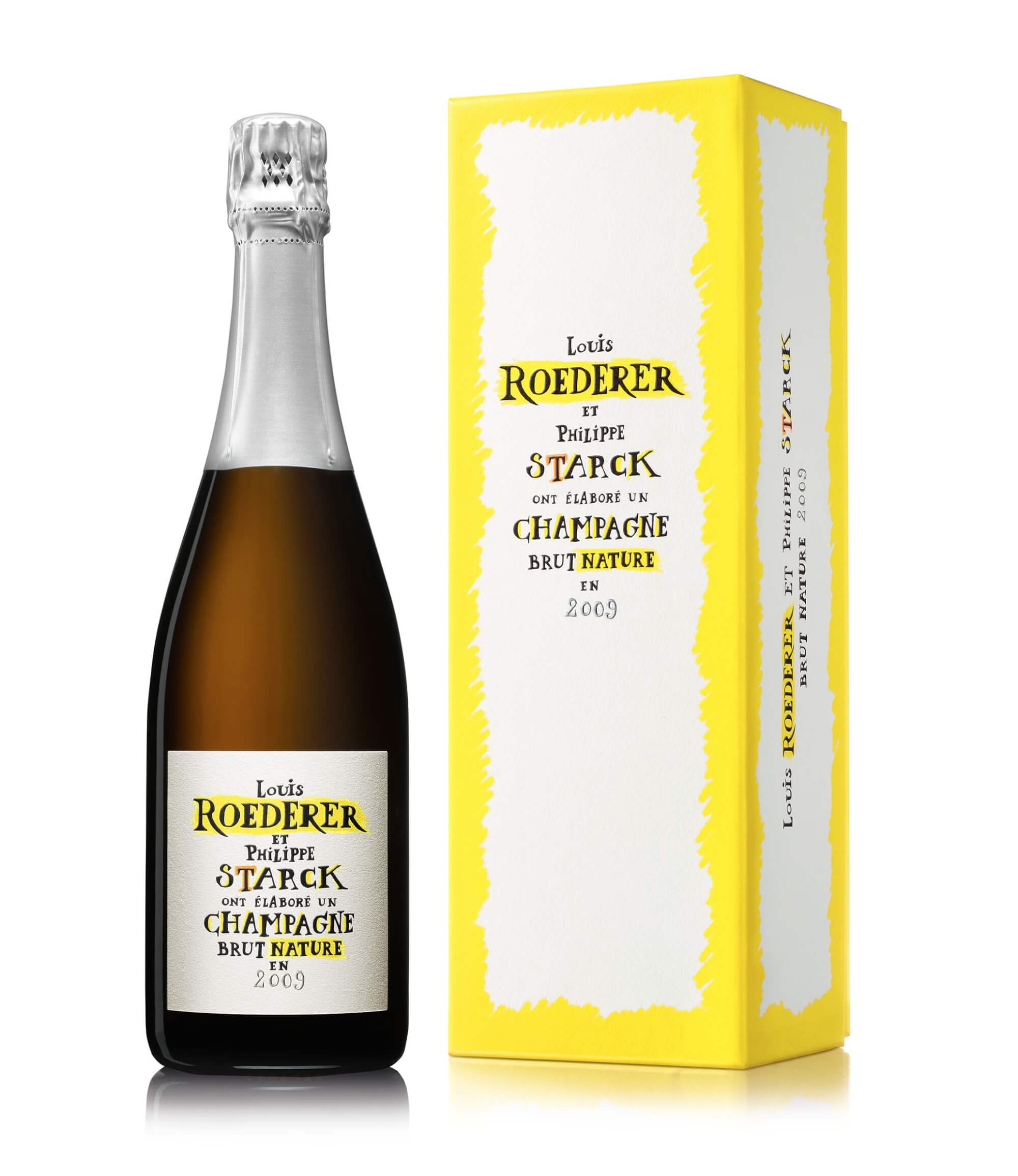 Philippe Starck et La Maison Louis Roederer à nouveau réunis autour du Brut Nature 2009