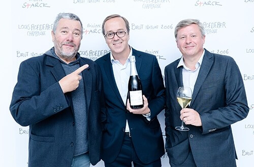 La Maison Louis Roederer et Philippe Starck dévoilent leur champagne Brut Nature 2006