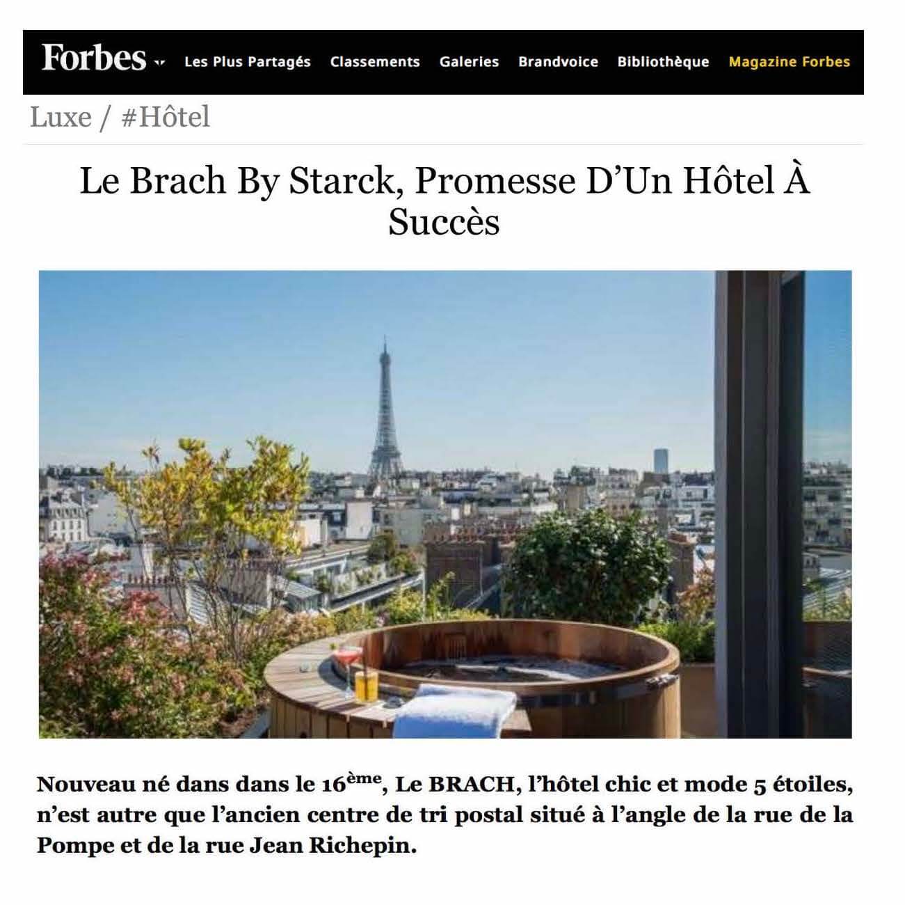 Le Brach by Starck, promesse d'un hôtel à succès