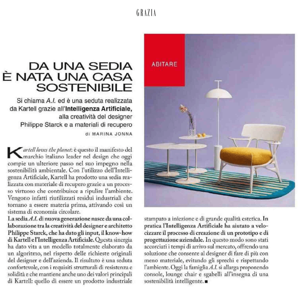 D'une chaise est née une maison durable