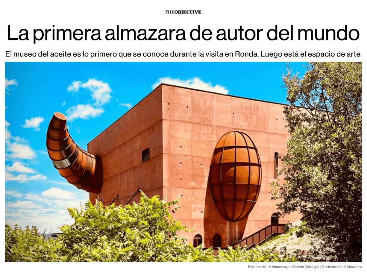 Le premier moulin à huile d'olive au monde