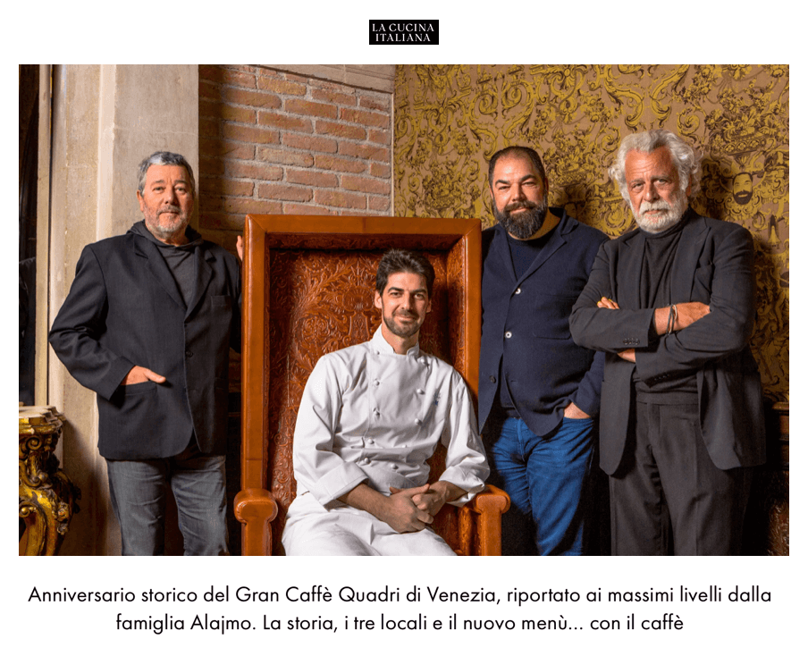 Gran Caffè Quadri, 250 ans de goût et de classe sur la place Saint-Marc