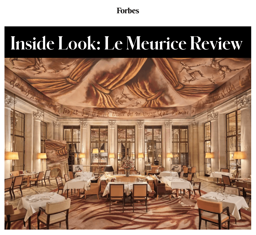 Inside Look: Le Meurice Revue