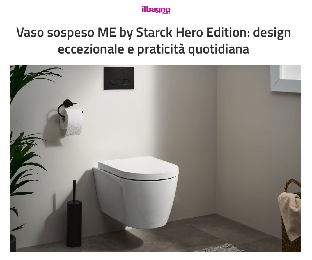 Vase suspendu ME by Starck Hero Edition : design exceptionnel et praticité au quotidien
