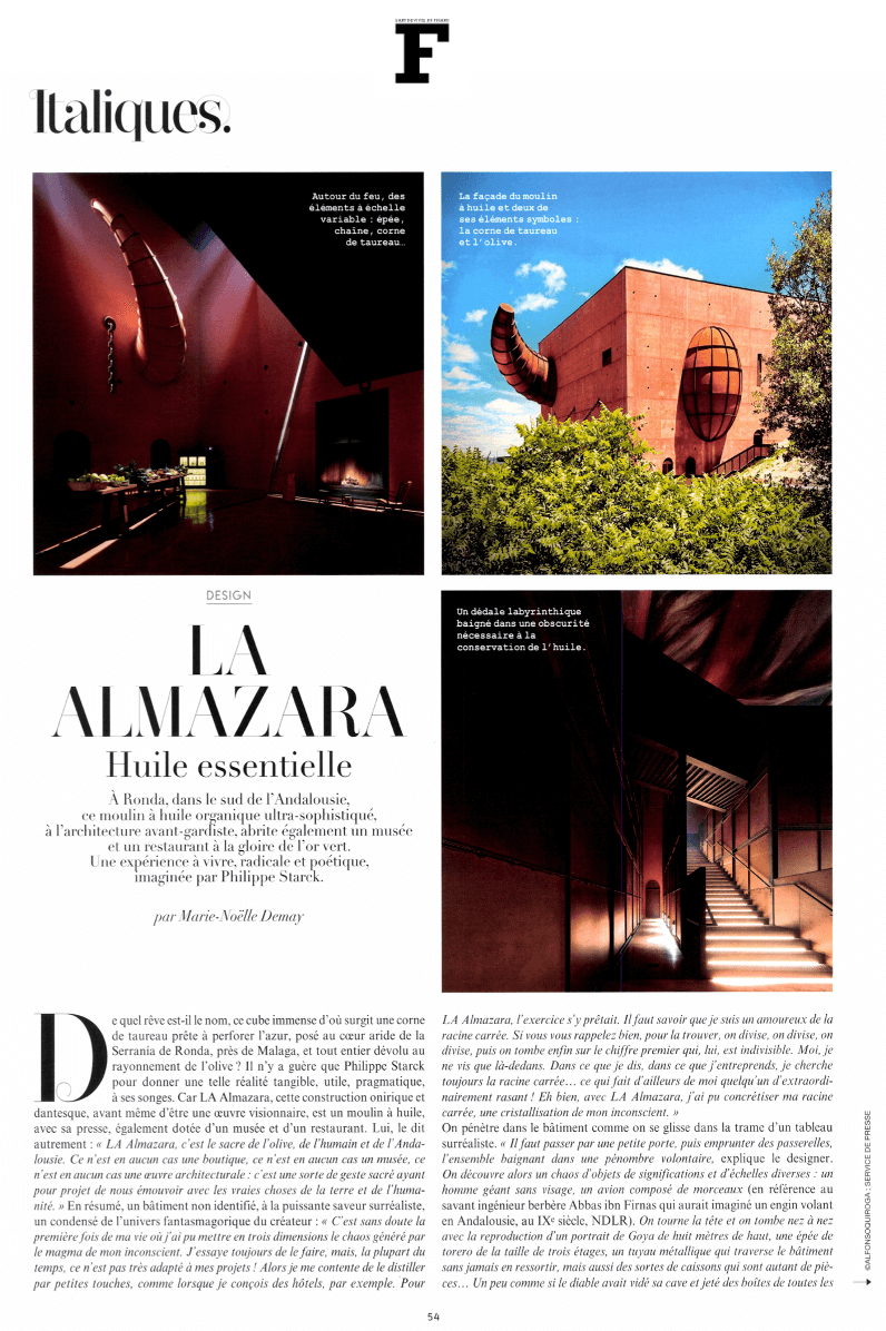 LA ALMAZARA Huile essentielle