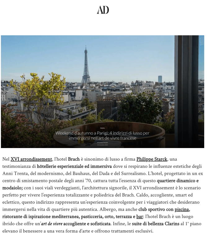 Week-end d'automne à Paris : 4 adresses de luxe pour s'imprégner de l'art de vivre à la française 