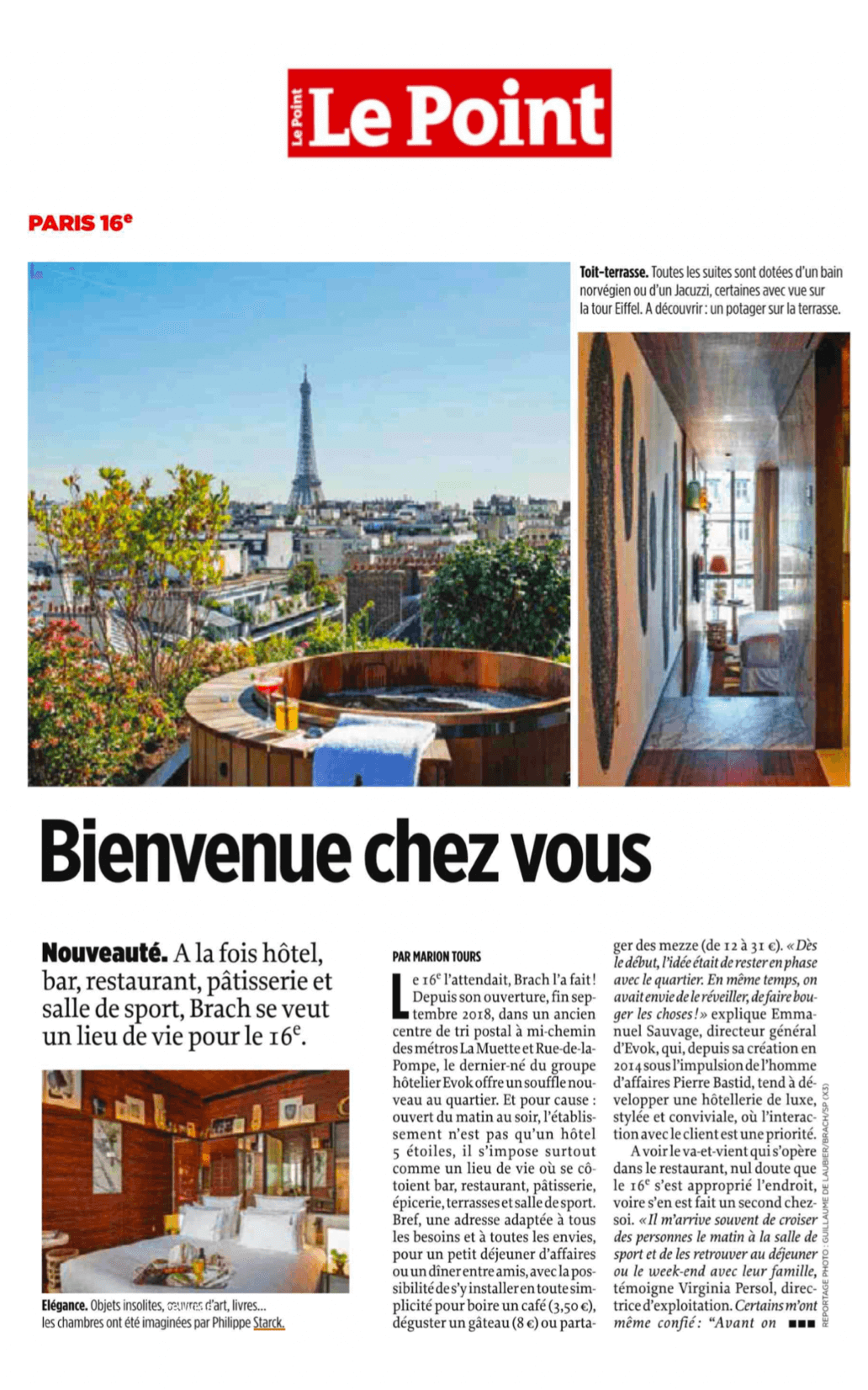 Le Point  - Brach Paris