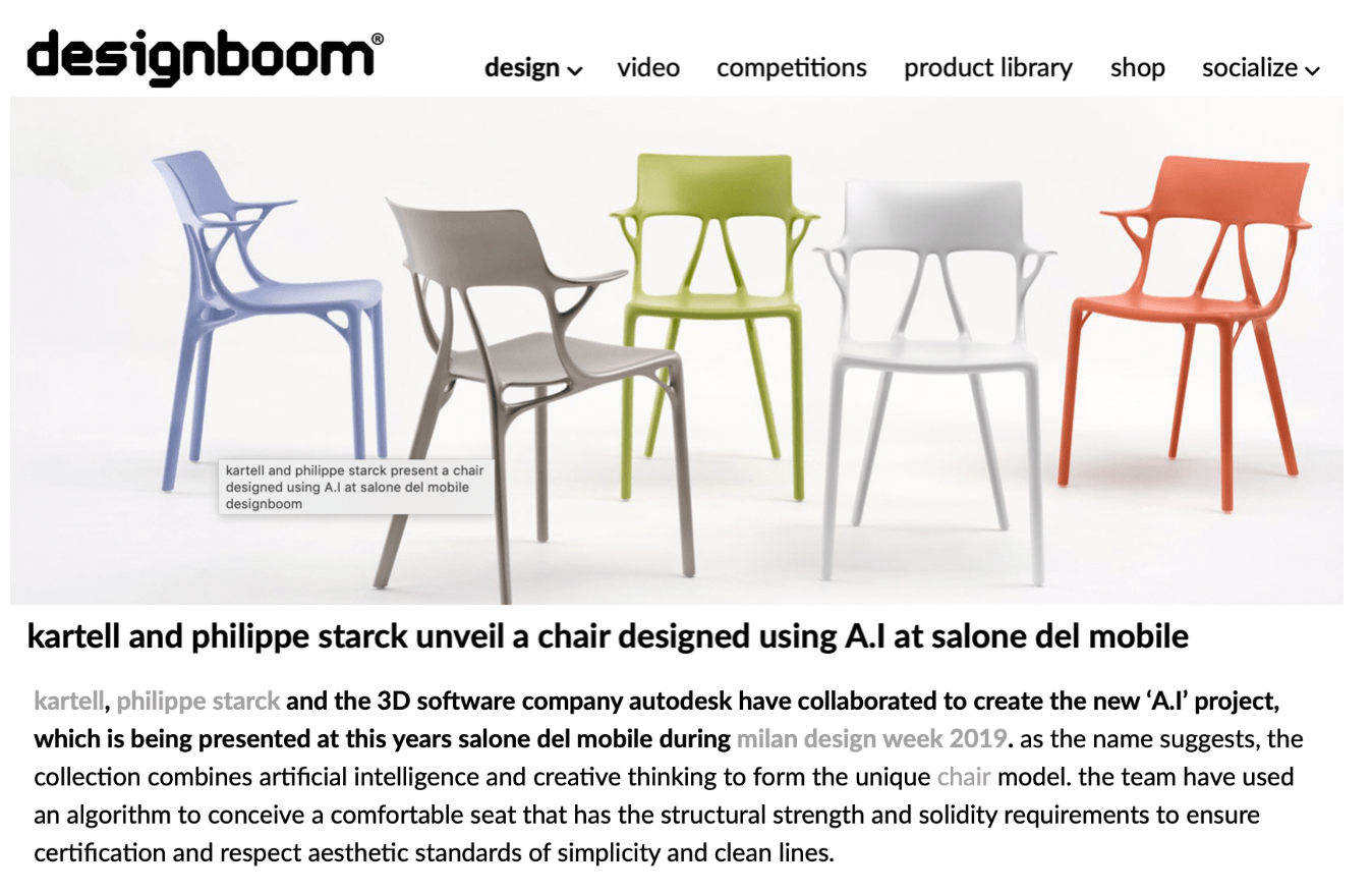 DESIGNBOOM - SALONE DEL MOBILE A.I