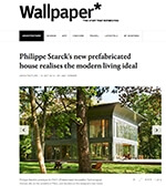 Philippe Starck's new prefabricated house realises the modern living ideal
