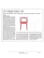un siège bien né