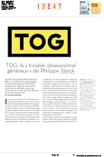 TOG, le "trouble obsessionnel généreux" de Philippe Starck