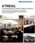 atrego, un restaurant complétement starck !