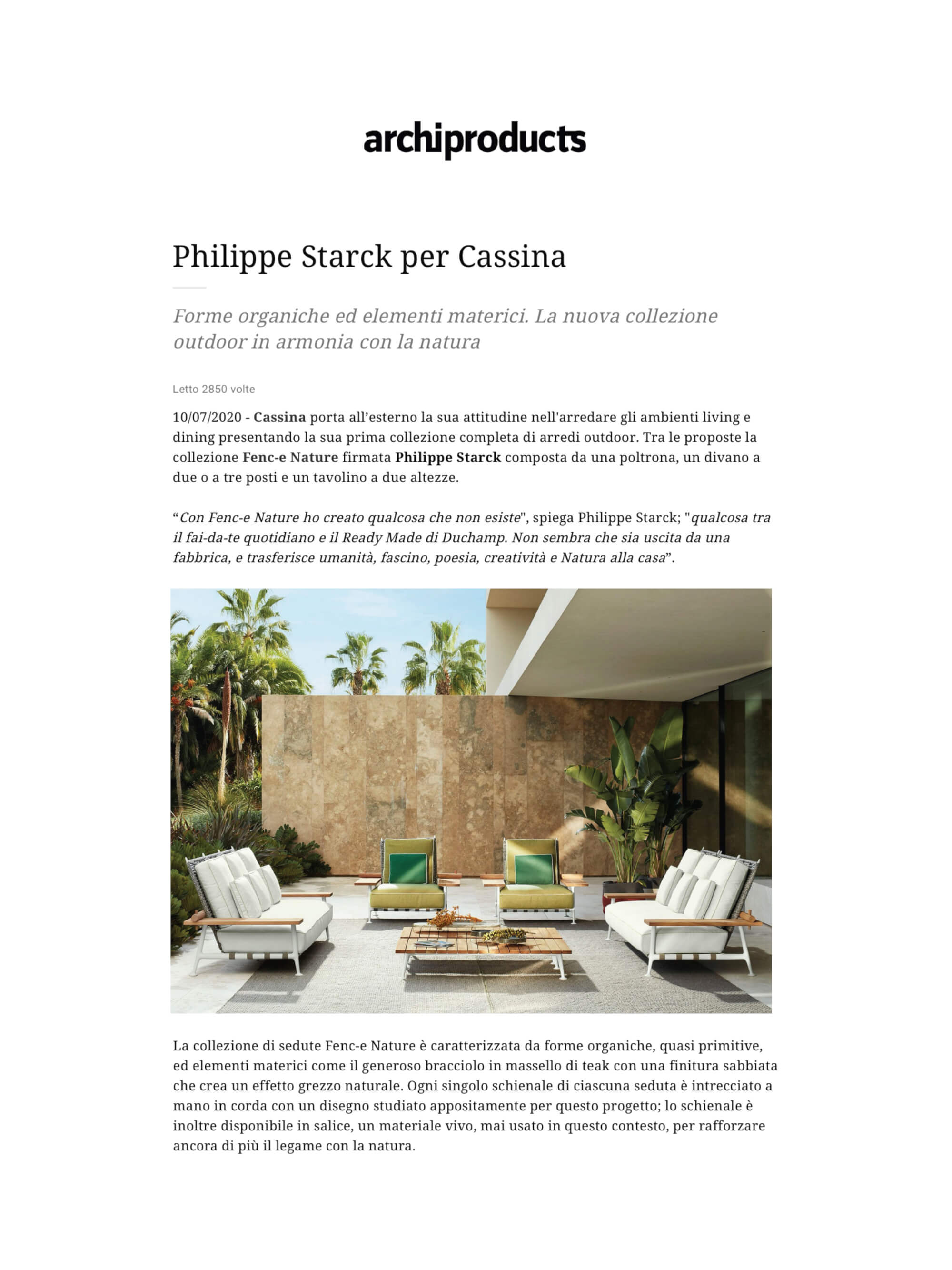 ARCHIPRODUCTS - Cassina