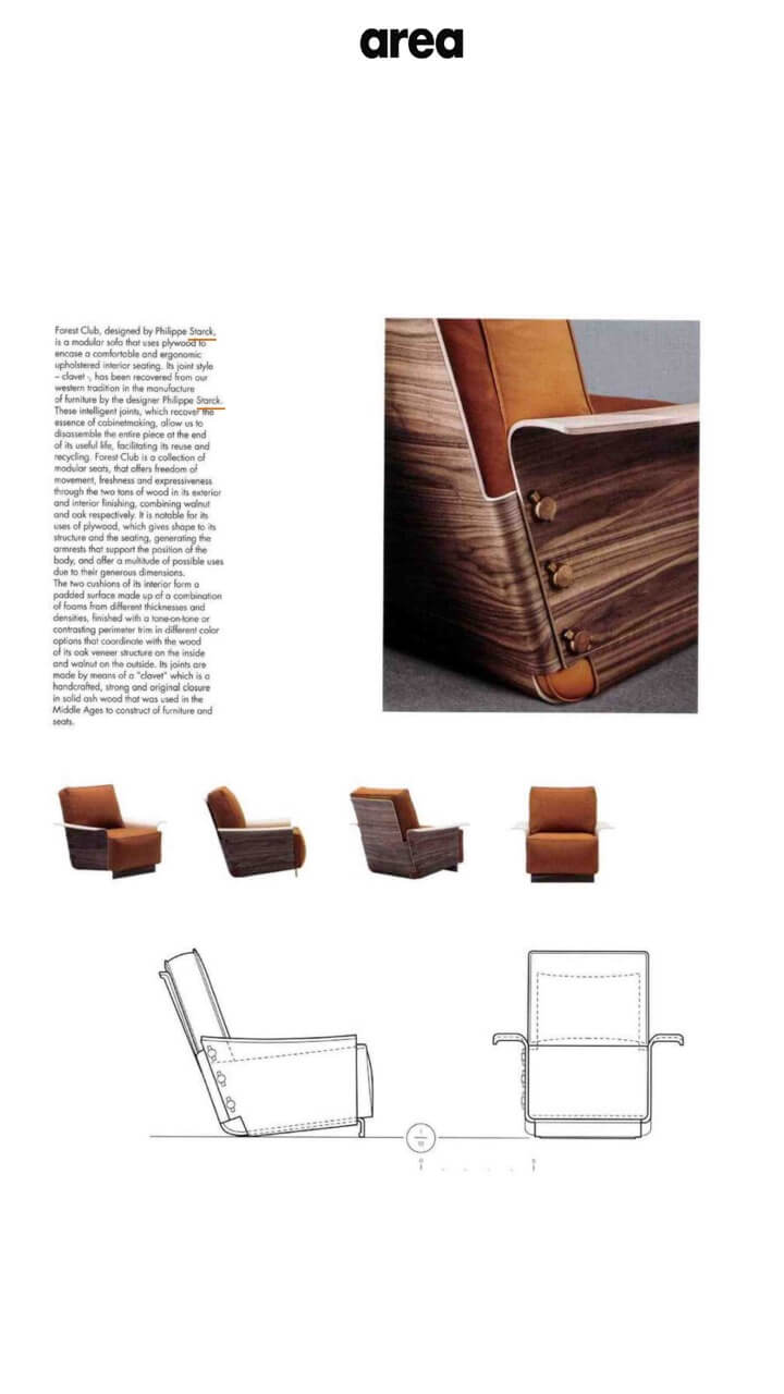 Forest Club conçu par Philippe Starck 