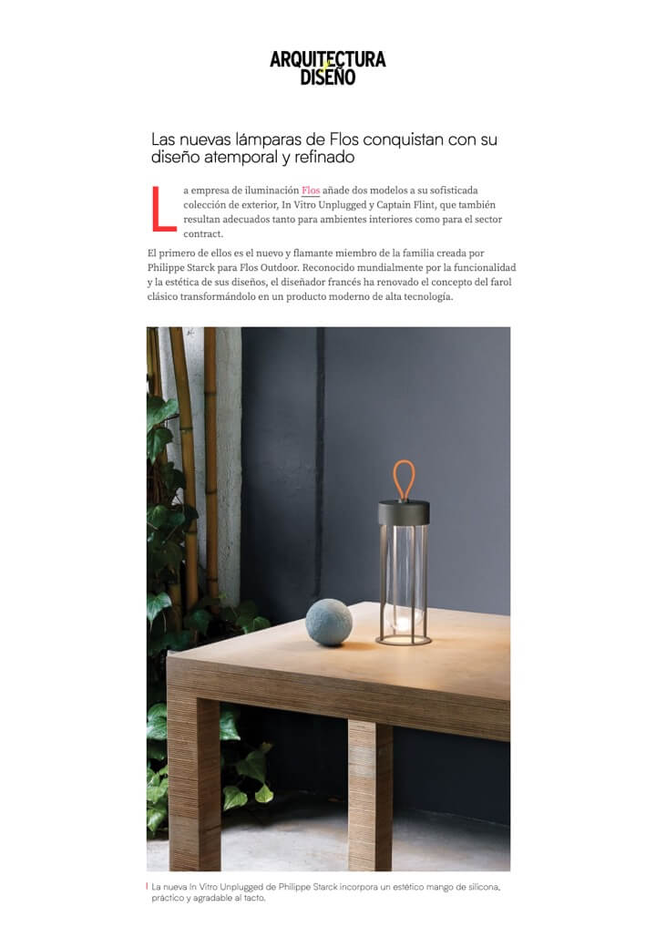 ARQUITECTURE Y DISENO - FLOS