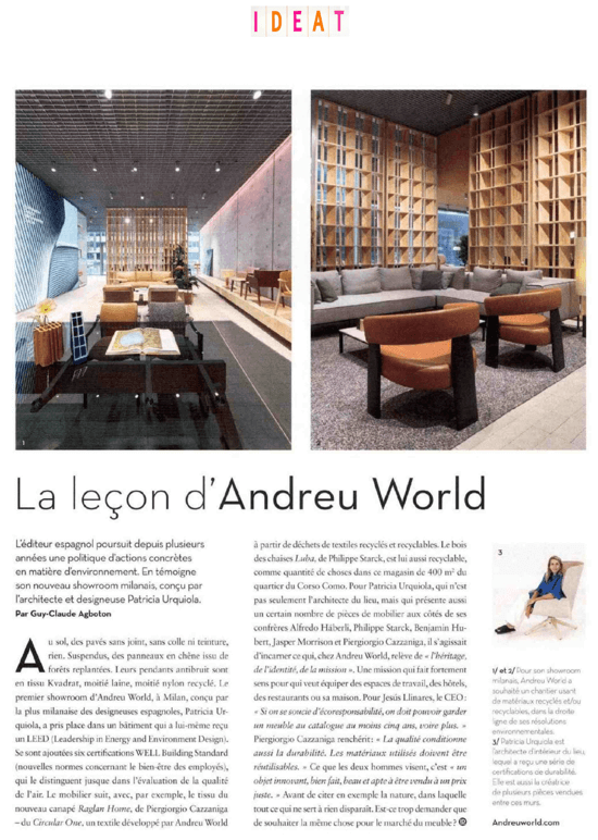 La leçon d’Andreu World