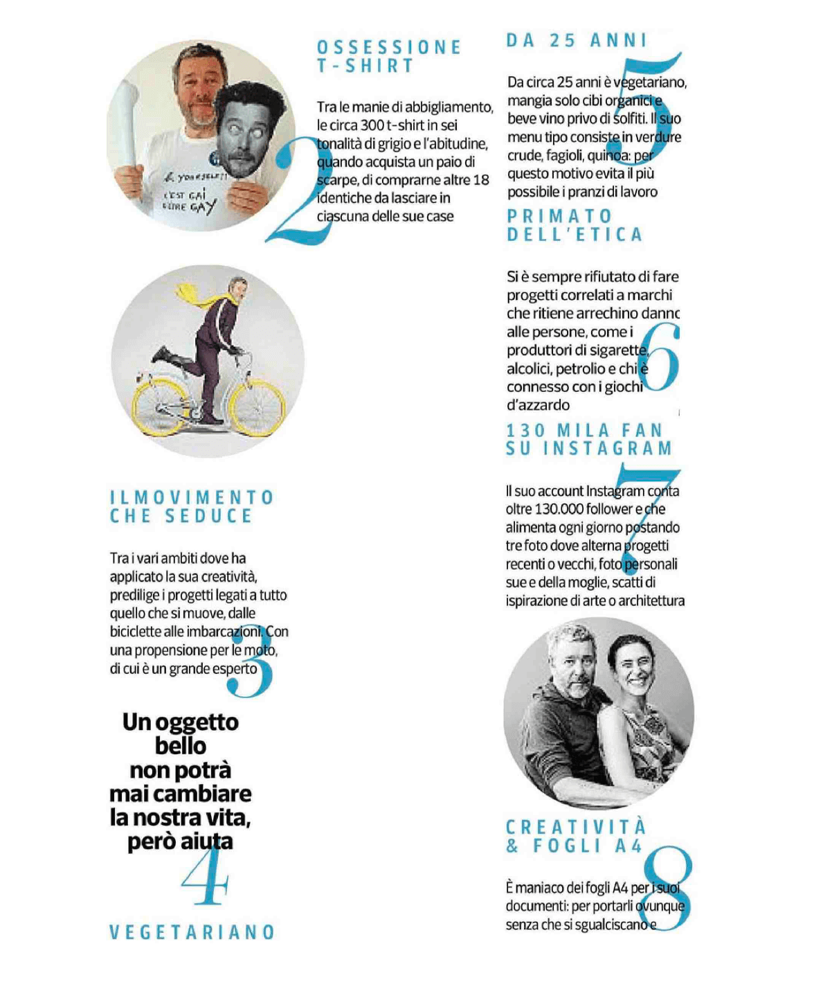 CORRIERE DELLA SERA - STARCK