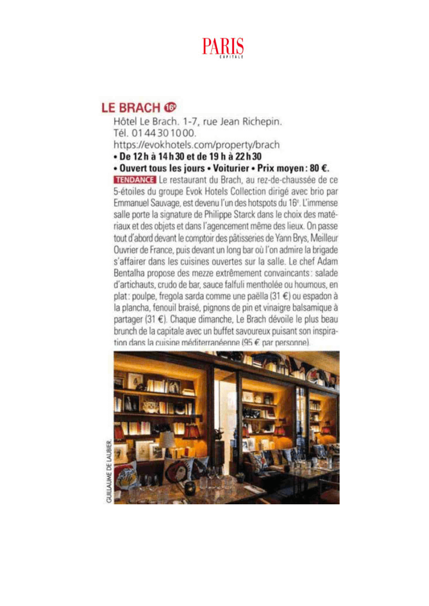PARIS CAPITALE - Le Barch