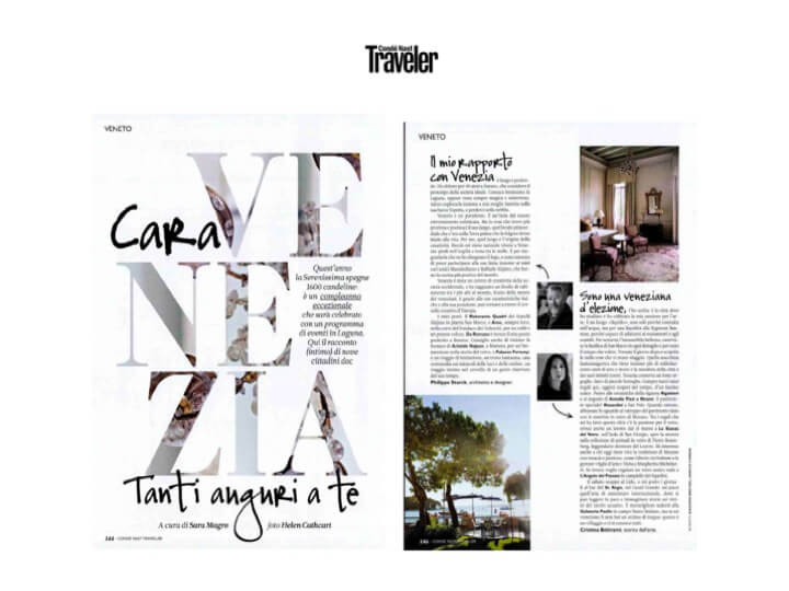 CONDÉ NAST TRAVELLER - Starck + quadri