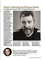 selon l'international philippe starck