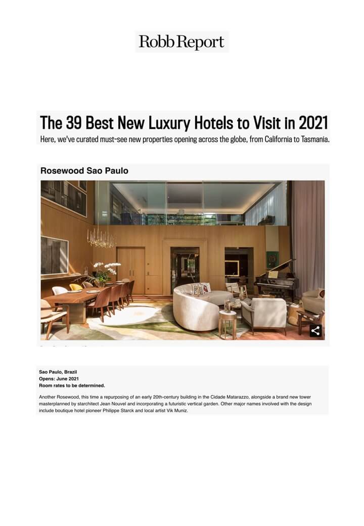 ROBB REPORT - Ciddade Matarazzo