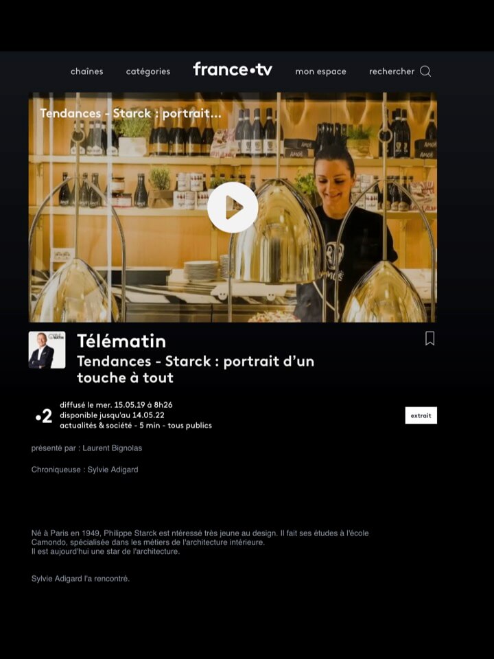 TELEMATIN - Starck