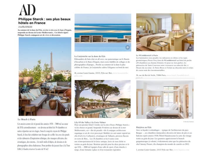 ADMAGAZINE.FR - Hôtels