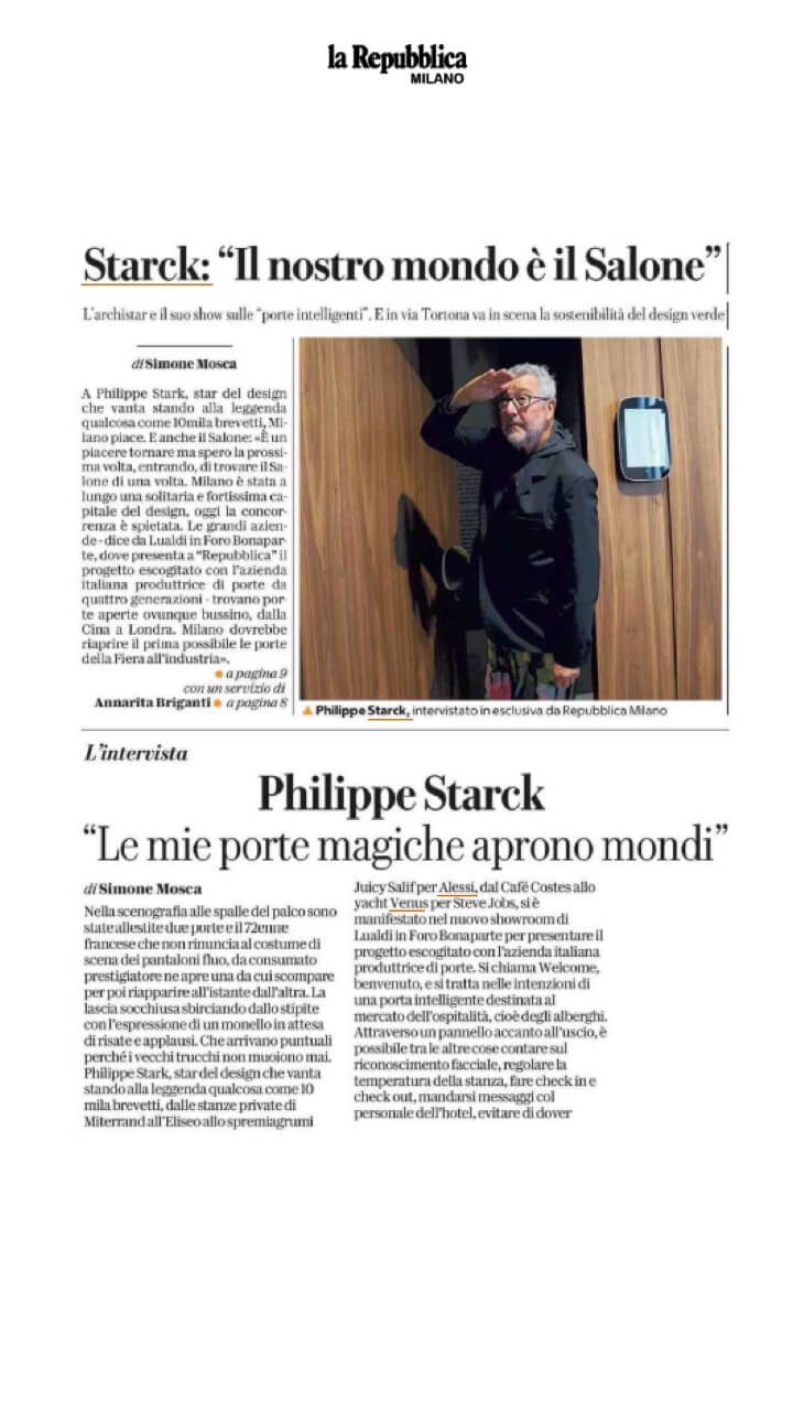Supersalone 2021, Philippe Starck : 