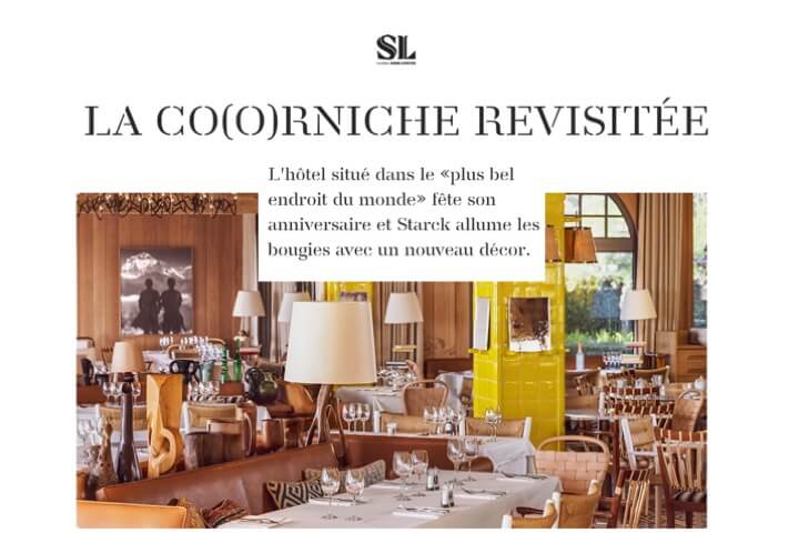 LES ECHOS SL - LA COORNICHE