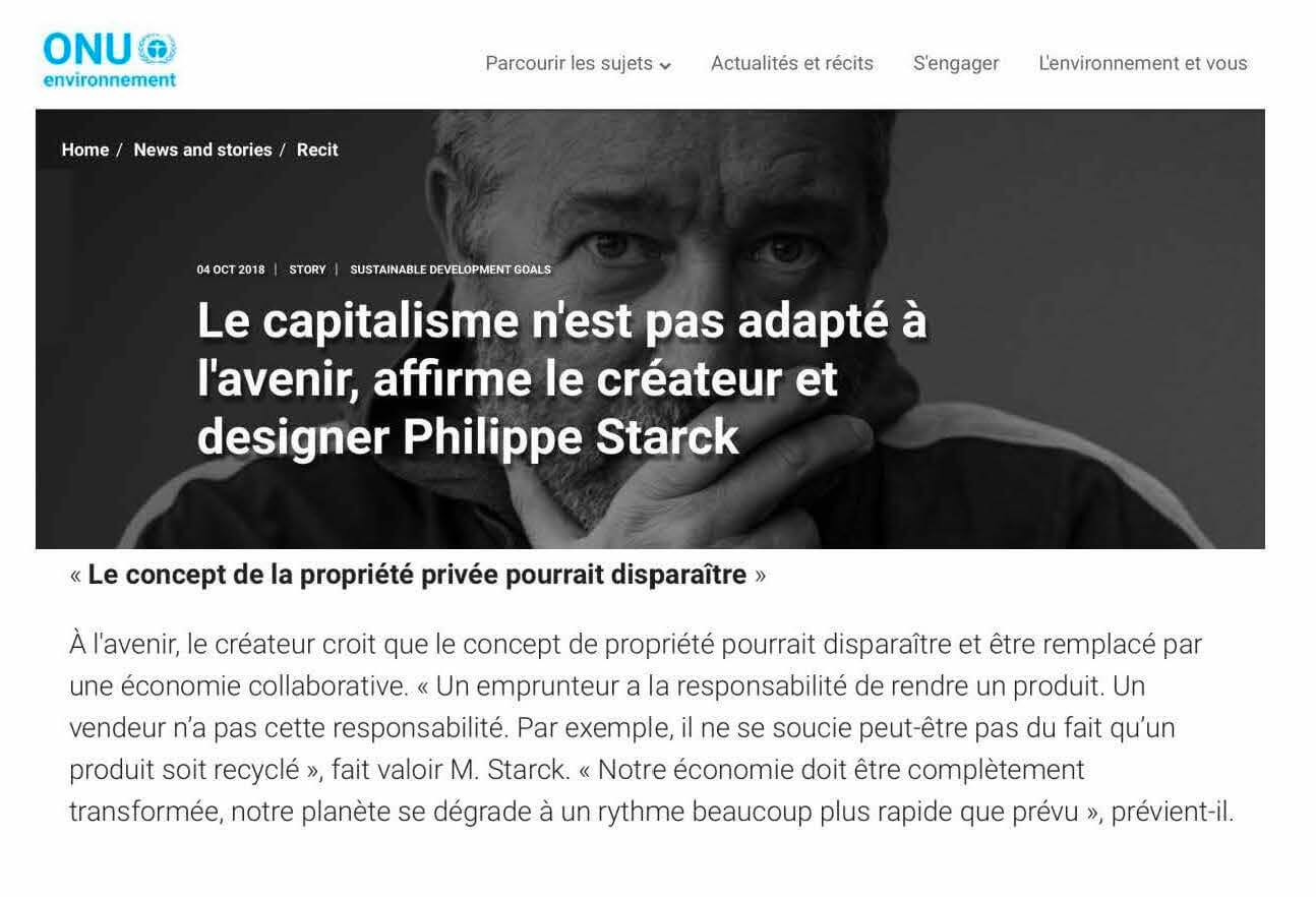 Le capitalisme n'est pas adapté à l'avenir