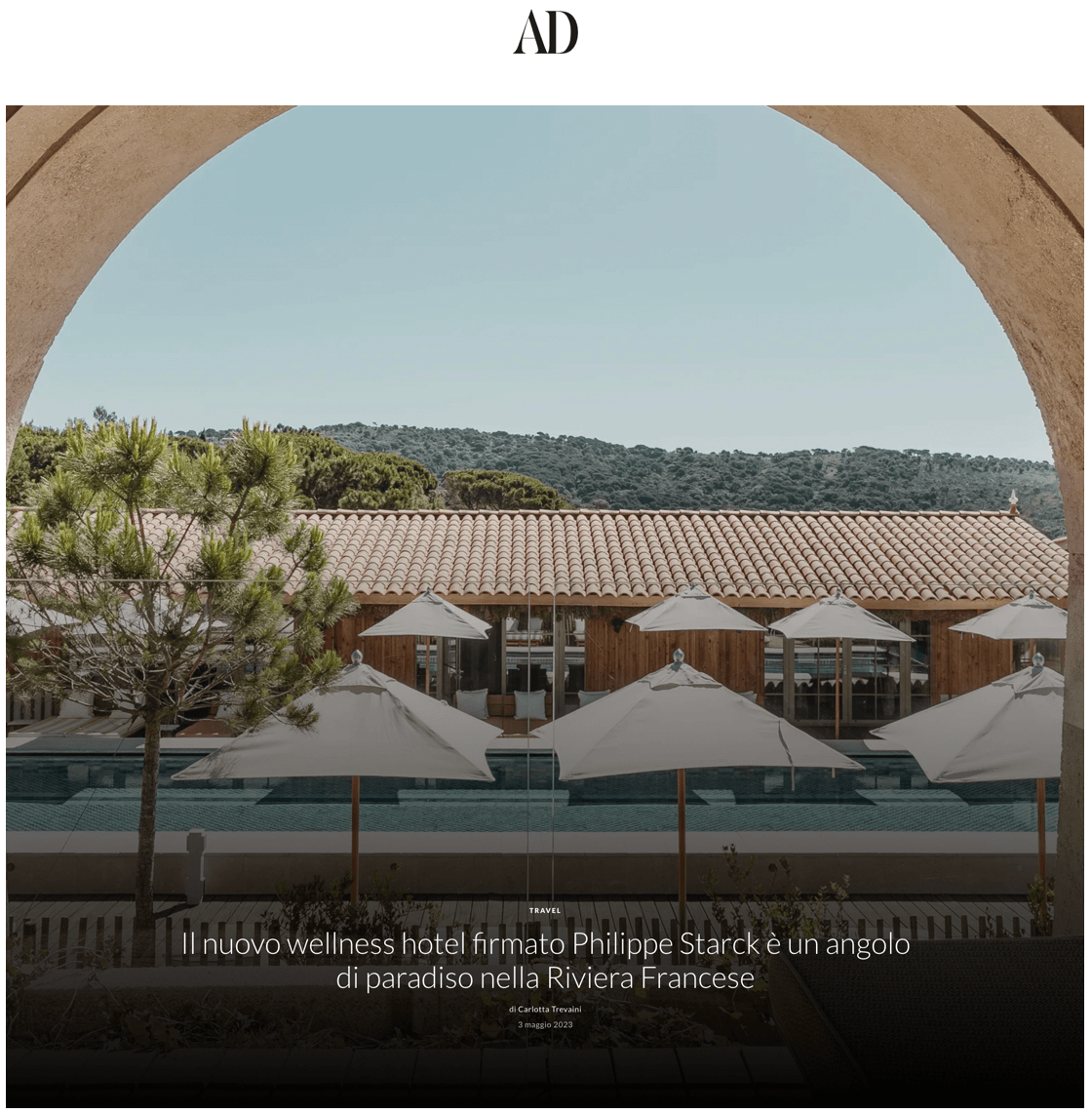 Le nouvel hôtel bien-être conçu par Philippe Starck est un coin de paradis sur la Côte d'Azur.