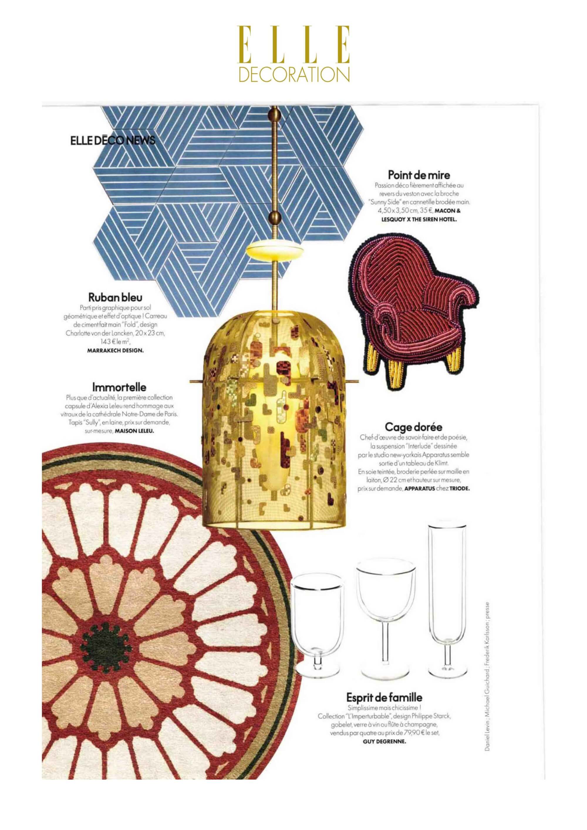 ELLE DÉCORATION - Degrenne