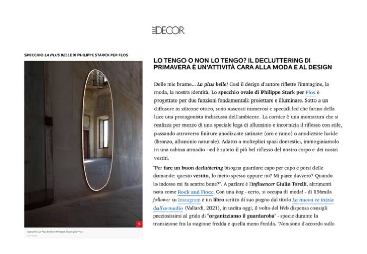 ELLE DECOR - Flos