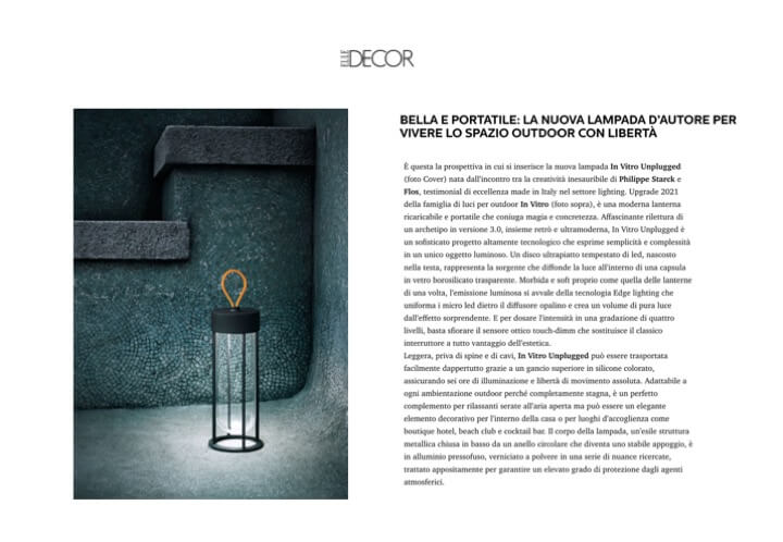 ELLE DECOR - Flos