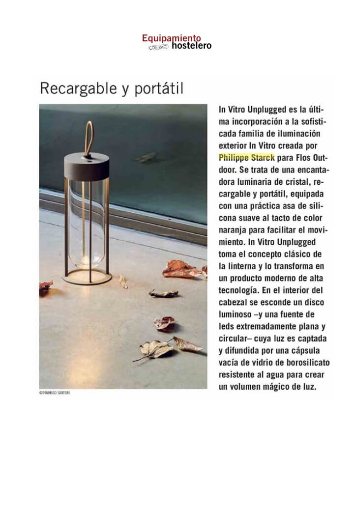 EQUIPAMIENTO HOSTELERO  - FLOS