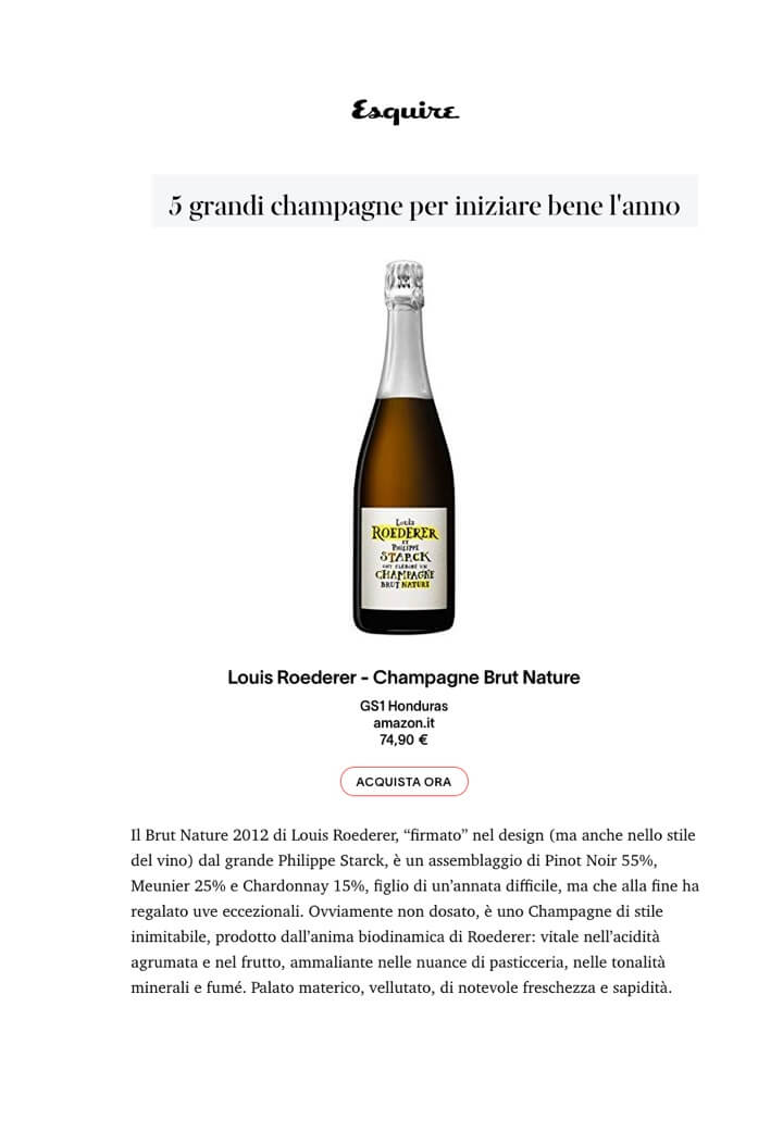 ESQUIRE - Roederer