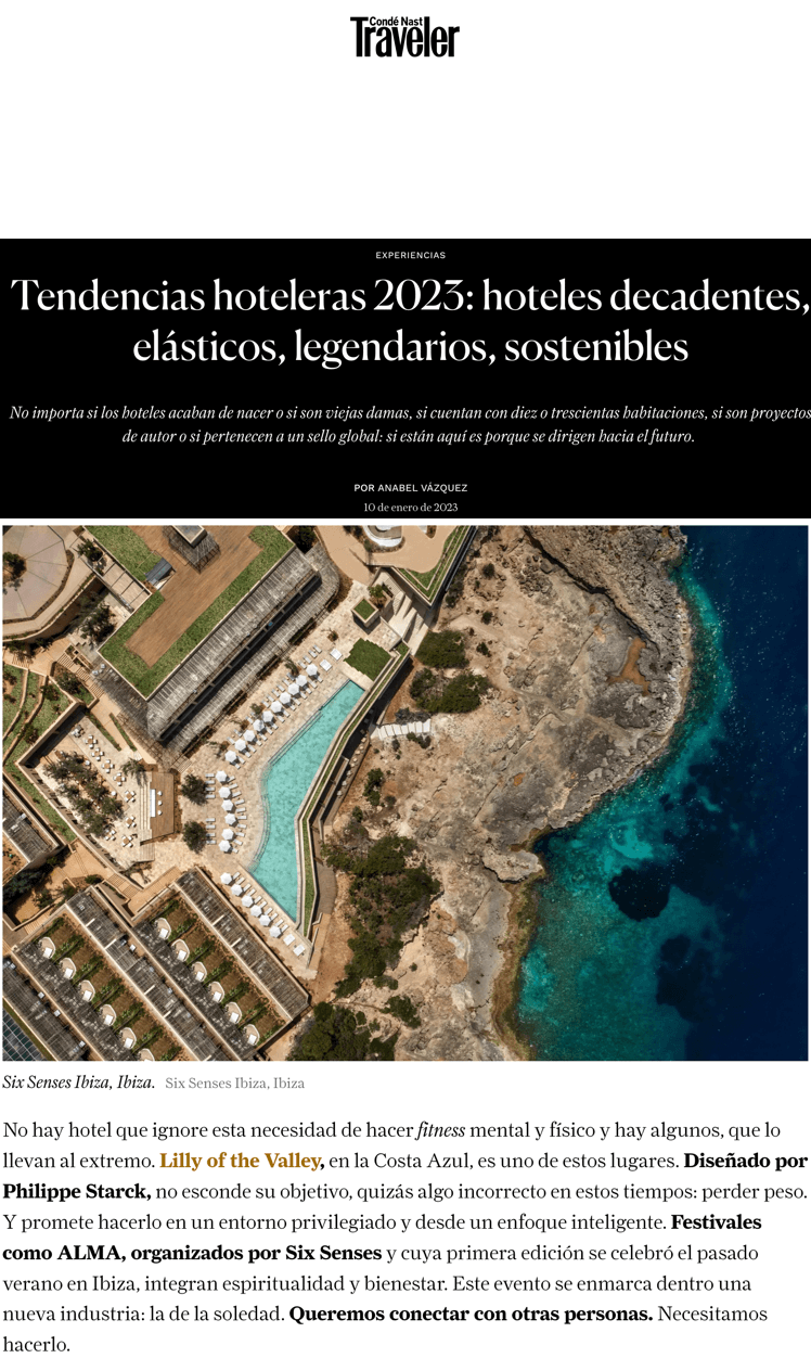 Hotel trends 2023: decadent, elastic, legendary, sustainable hotels