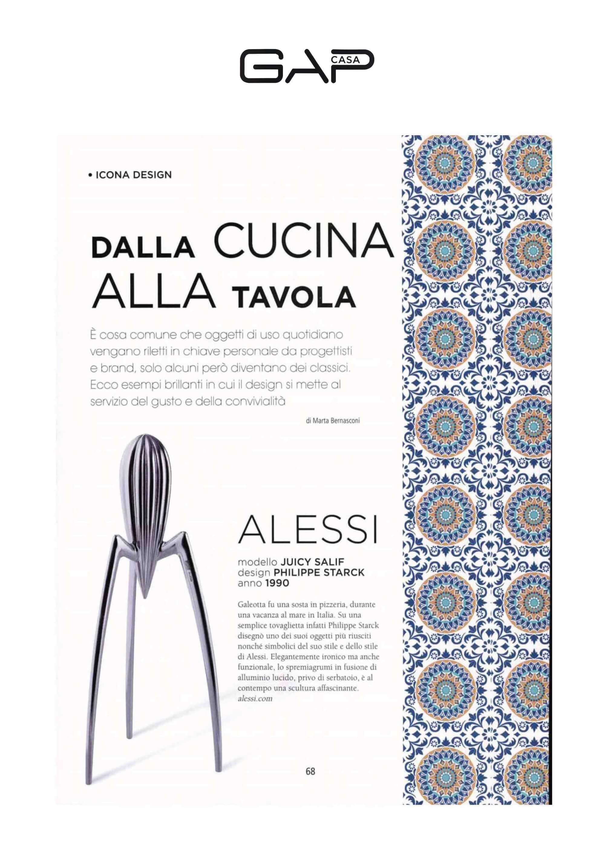 GAP CASA - Alessi