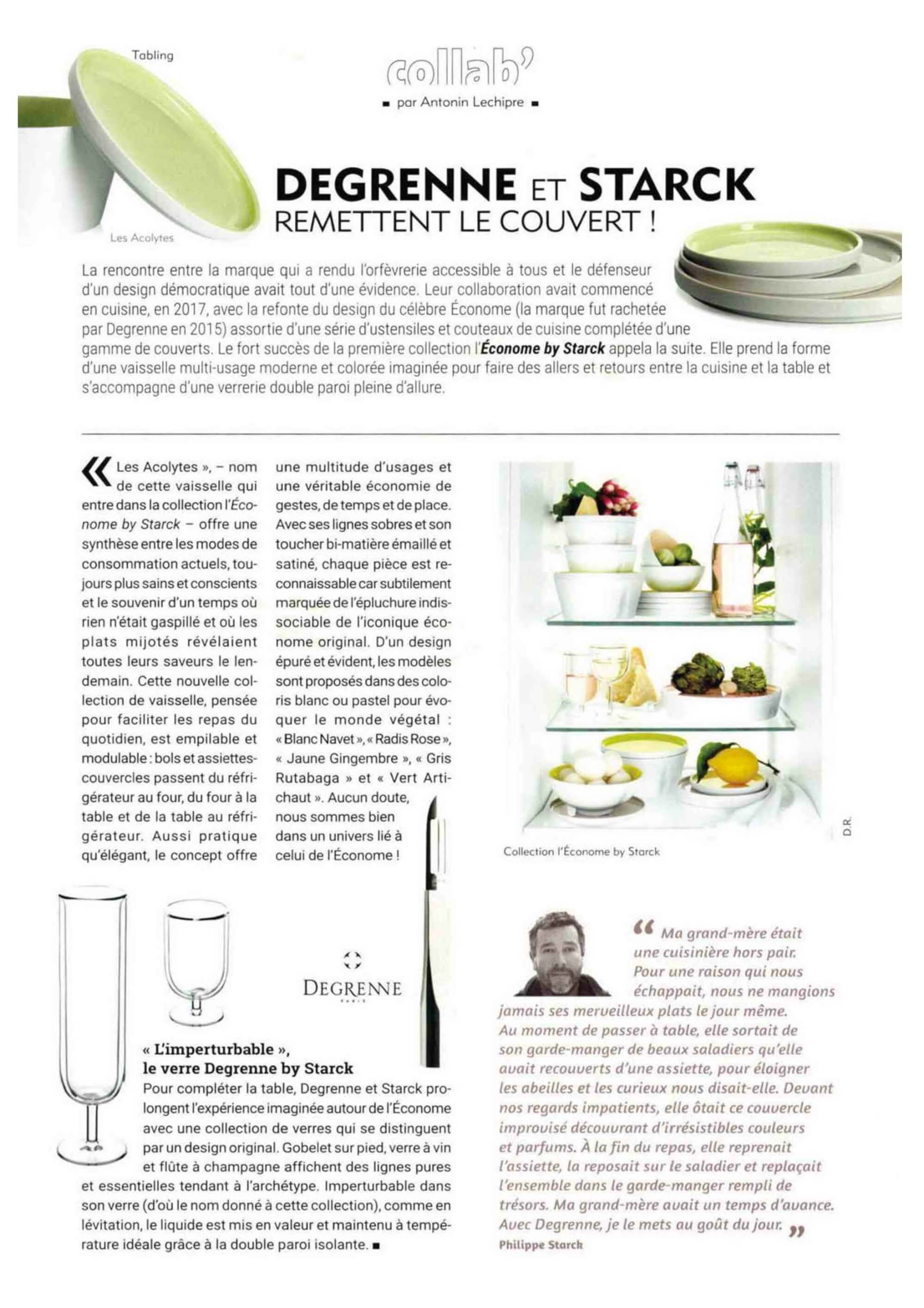 HOME FASHION NEWS - Degrenne
