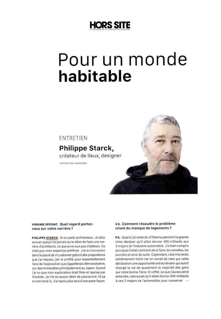 HORS-SITE - Starck