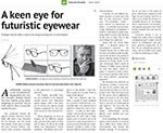 A keen eye for futuristic eyewear