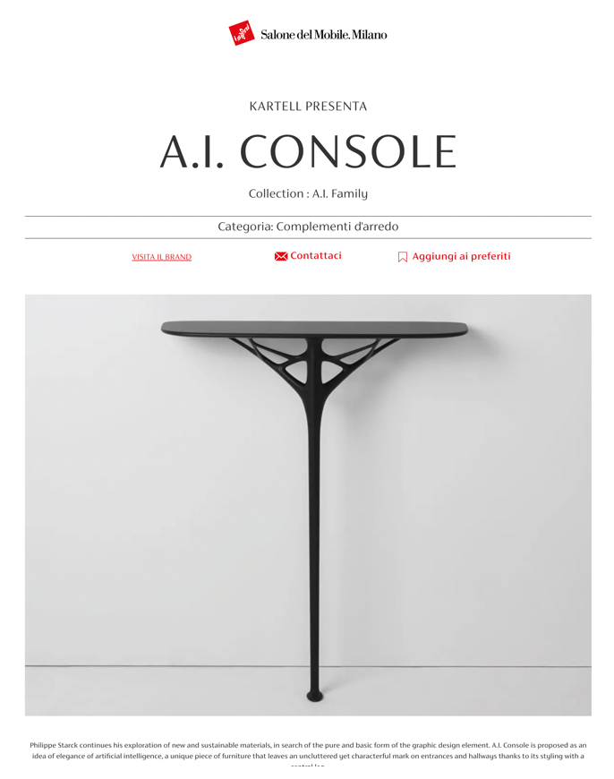 A.I. CONSOLE