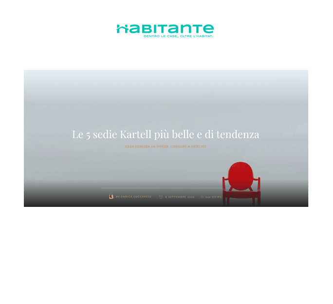 Les 5 chaises Kartell les plus belles et les plus tendances