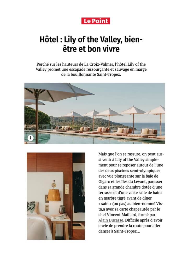 LE POINT - LILY OF THE VALLEY