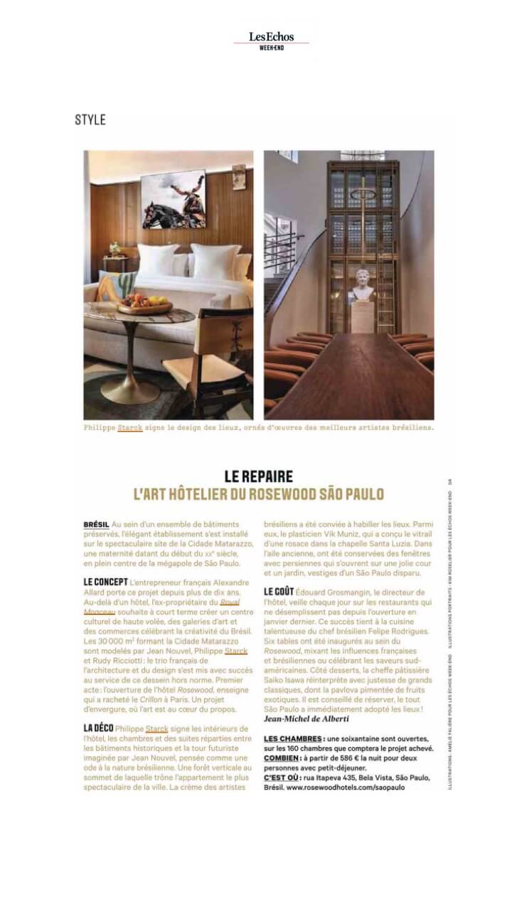 00 L'art hôtelier du Rosewood São Paulo