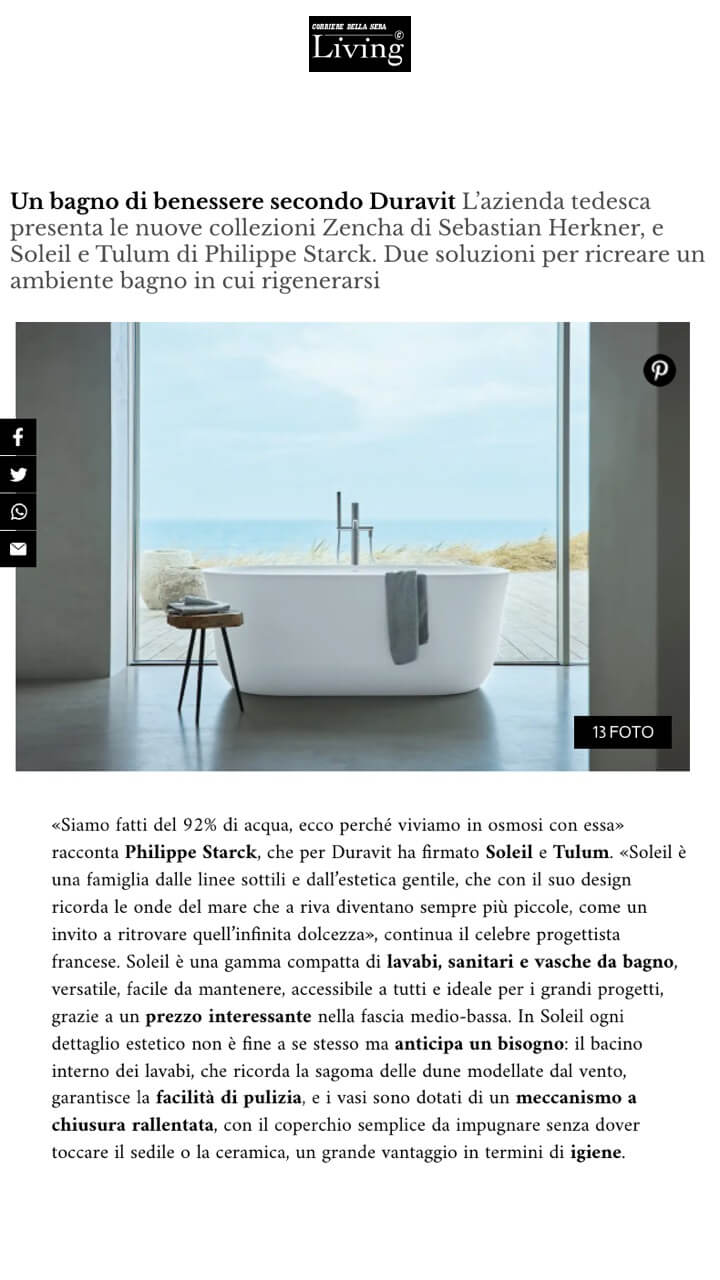 Un bain de bien-être selon Duravit