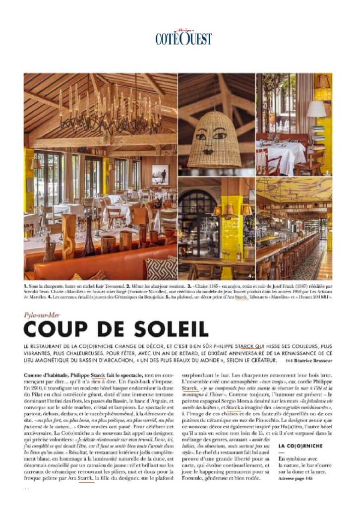 MAISON CÔTÉ OUEST - LA COORNICHE